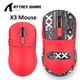 Миша бездротова ігрова ATTACK SHARK X3 PAW3395/Superlight/Красный/Red - зображення 1