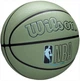 Баскетбольный мяч Wilson NBA Forge Plus Eco Bskt Green (размер 7) WZ2010902XB7 - изображение 2