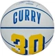 Баскетбольный мяч Wilson NBA Player Icon Mini Bskt Curry White (размер 3) WZ4007401XB3 - изображение 1
