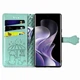 Чохол Embossed Cat and Dog для Xiaomi Redmi Note 14 Pro 4G книжка шкіра PU з візитницею м'ятний - зображення 2
