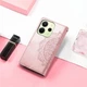 Чехол Vintage для Xiaomi Redmi Note 14 4G EU Version книжка кожа PU с визитницей розовый - изображение 8