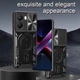 Чехол Magnetic Shield для Motorola Moto G06 / Moto G06 Power бампер противоударный с подставкой кольцом Black - изображение 4