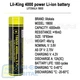 Акумулятор 18650 LiitoKala King4000 4000 мАг Li-Ion - зображення 2