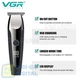 Триммер VGR V-059, 4 насадки, аккумуляторный, LED-дисплей - изображение 3