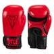 Боксерські рукавиці TITLE Boxing Vegan Gloves Red/Black 12 oz (капа в комплекті) - изображение 5