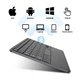 Клавіатура BeCover with TouchPad Bluetooth UA Black (713403) - зображення 6