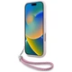 Чохол Karl Lagerfeld Quilted Initial Logo & Chain Strap для iPhone 16 Pink (KLHCP16SPSQSKLSMSP) - зображення 4