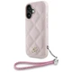 Чохол Karl Lagerfeld Quilted Initial Logo & Chain Strap для iPhone 16 Pink (KLHCP16SPSQSKLSMSP) - зображення 1