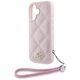 Чохол Karl Lagerfeld Quilted Initial Logo & Chain Strap для iPhone 16 Pink (KLHCP16SPSQSKLSMSP) - зображення 5