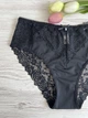 Трусы женские с кружевом Coeur Joie 52 - 2XL чёрный, микрофибра, красивые, на каждый день - изображение 9