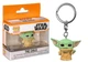 Брелок для ключей Star Wars - фигурка Малыш Йода / Грогу / Baby Yoda Funko Pocket Pop Keychain Фигурка Зеленый - изображение 11