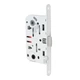 Врезной межкомнатный замок WC AGB Mediana Evolution, 96/50 мм, белый (B01102.50.FM) - изображение 1