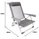 Кресло раскладное Bo-Camp Saint-Tropez Grey (1204796) - изображение 2