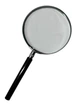 Ручная лупа кратное увеличение для ювелиров для чтения MAGNIFIER 100 мм WD-450 с ручкой - изображение 1