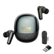 Ігрові TWS навушники ONIKUMA TX610I з ANC та ENC, 2.4G + Bluetooth 5.4, затримка 30 мс, Hi-Fi звук, до 35 год, USB-C, Black - зображення 1