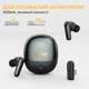 Ігрові TWS навушники ONIKUMA TX610I з ANC та ENC, 2.4G + Bluetooth 5.4, затримка 30 мс, Hi-Fi звук, до 35 год, USB-C, Black - зображення 5