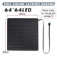 Рюкзак с LED экраном 64*64 Pixel и анимацией JumpUp M-04 Розовый - изображение 13