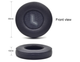 Амбушури для навушників JBL E35, E45bt, C45bt black чорні - зображення 5