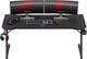 Biurko gamingowe Huzaro Hero 4.8 RGB Black - obraz 3