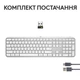 Клавіатура Logitech MX Keys S Pale Grey (920-011588) - зображення 2