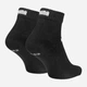 Набор женских носков коротких хлопковых Puma Elements Unisex Plain Quarter 3P 94710803 35-38 3 пары Black (8720245958110) - изображение 3