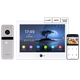 Комплект видеодомофона Neolight ALPHA Hybrid + SOLO FHD, 8" IPS, Wi-Fi, 1080p, IP66, Silver/White - изображение 1