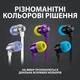 Гарнітура Logitech G333 Purple (981-000936) ( фіолетовий/жовтий ) - изображение 9