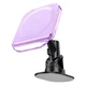 Держатель HOCO Crystal ring magnetic car holder H43 (center console) Purple - изображение 2