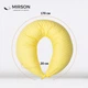Подушка для беременных и кормления Mirson №10129&nbsp;Satin&nbsp;Stripe&nbsp;30-0003&nbsp;Intense&nbsp;Yellow EcoSilk 30х170 см (2200007216246) - изображение 4
