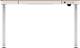 Biurko gamingowe Tuckano ET119W-C White-Beige - obraz 3