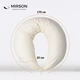 Подушка для беременных и кормления Mirson №10081&nbsp;Satin&nbsp;Stripe&nbsp;Soft&nbsp;Yellow EcoSilk 30х170 см (2200007216253) - изображение 4
