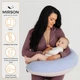 Подушка для беременных и кормления Mirson №10229&nbsp;Satin&nbsp;0843&nbsp;+&nbsp;0841&nbsp;Sandra EcoSilk 30х170 см (2200007216277) - изображение 4