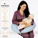 Подушка для беременных и кормления Mirson №10160&nbsp;Satin&nbsp;Stripe&nbsp;30-0014&nbsp;+&nbsp;30-0002&nbsp;Fleshly EcoSilk 30х170 см (2200007216291) - изображение 3