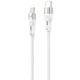 Кабель Proove Soft Silicone Type-C to Lightning 27W (2м) белый - изображение 1
