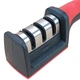 Точилка для кухонных ножей 3-ступенчатая с ручкой Knife Sharpener Tool - изображение 11