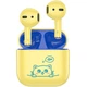 Бездротові Bluetooth навушники для дітей Hoco EW112 Friendly |TWS навушники, Bluetooth 5.4, 30/250mAh, USB Type-C, LED індикатор, до 4 годин роботи, вбудований мікрофон, швидка зарядка, сенсорне управління| Жовтий - зображення 2