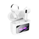 Беспроводные наушники Bluetooth Hoco EW73 Randy |TWS наушники, портативные, Bluetooth 5.4, 30/300mAh, USB Type-C, сенсорный LED-дисплей на кейсе, TouchScreen, до 4 часов работы, встроенный микрофон, быстрая зарядка| Белый - изображение 2