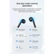 Бездротові Bluetooth навушники AWEI T28P |TWS навушники, Bluetooth 5.0, 35/500mAh, USB Type-C, до 3-4 годин роботи, IPX4, цифровий LED дисплей, вбудований мікрофон, швидка зарядка, сенсорне керування| Чорний - зображення 5