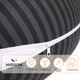 Подушка для беременных и кормления MirSon №5017 Color Line 17-0611 Stripe Black 30х170 см (2200010969771) - изображение 2