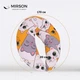 Подушка для беременных и кормления MirSon №5027 Color Line 17-0636 Кот батон Оранжевая 30х170 см (2200010969887) - изображение 4