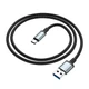 Кабель Hoco USB - Type-C 0,5м 5Гбіт/с US10 (US10USB-TC) - изображение 7