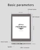 Электронная книга 7.8" Meebook P78 Pro / 32Gb / Android 11 / Wi-Fi / Bluetooth / Micro SD / E-Ink экран (1404 x 1872) / Серый Б/В - изображение 9