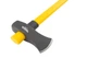 Сокира-колун MASTERTOOL 2500 г HRC 50 рукоятка фібергласова 900 мм 05-0910 - зображення 4