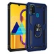 Чехол Shield для Samsung Galaxy M21 / M215 бампер противоударный подставкой кольцом Dark-Blue - изображение 1