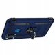 Чехол Shield для Samsung Galaxy M21 / M215 бампер противоударный подставкой кольцом Dark-Blue - изображение 2