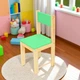 Стульчик детский деревянный ИГРУША 54 см Салатовый - изображение 2