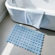 Коврик противоскользящий Protection Bath Mat "Bubble" 38 х 68 см (WW00588) Голубой - изображение 2