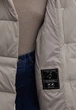 Подовжений пуховик жіночий oversize Finn Flare FWB11024-602 бежевий M/L - зображення 8