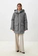 Зимняя женская парка oversize Baon B0424503-202 серая S - изображение 2