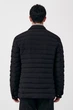 Короткий чоловічий стьобаний пуховик Finn Flare FAB21013-200 чорний 2XL - зображення 4